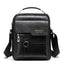 Sac messager pour homme premium - Sac bandoulière en PU cuir élégant