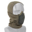 Tactical Full Face Cover Men Balaclava Quick Dry Headwear Face Protection Battle Neck Veil - Korvel