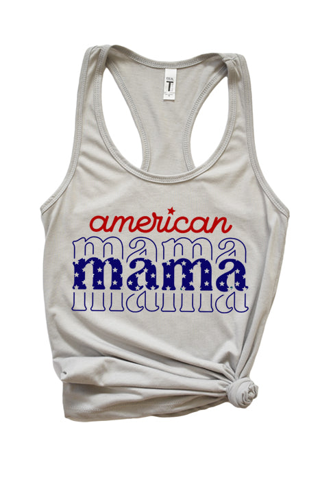 American Mama Racerback Tank Top - Korvel