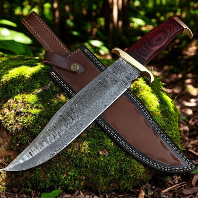 The Ultimate Survival Tool - Custom Handmade Rambo Knife - Korvel