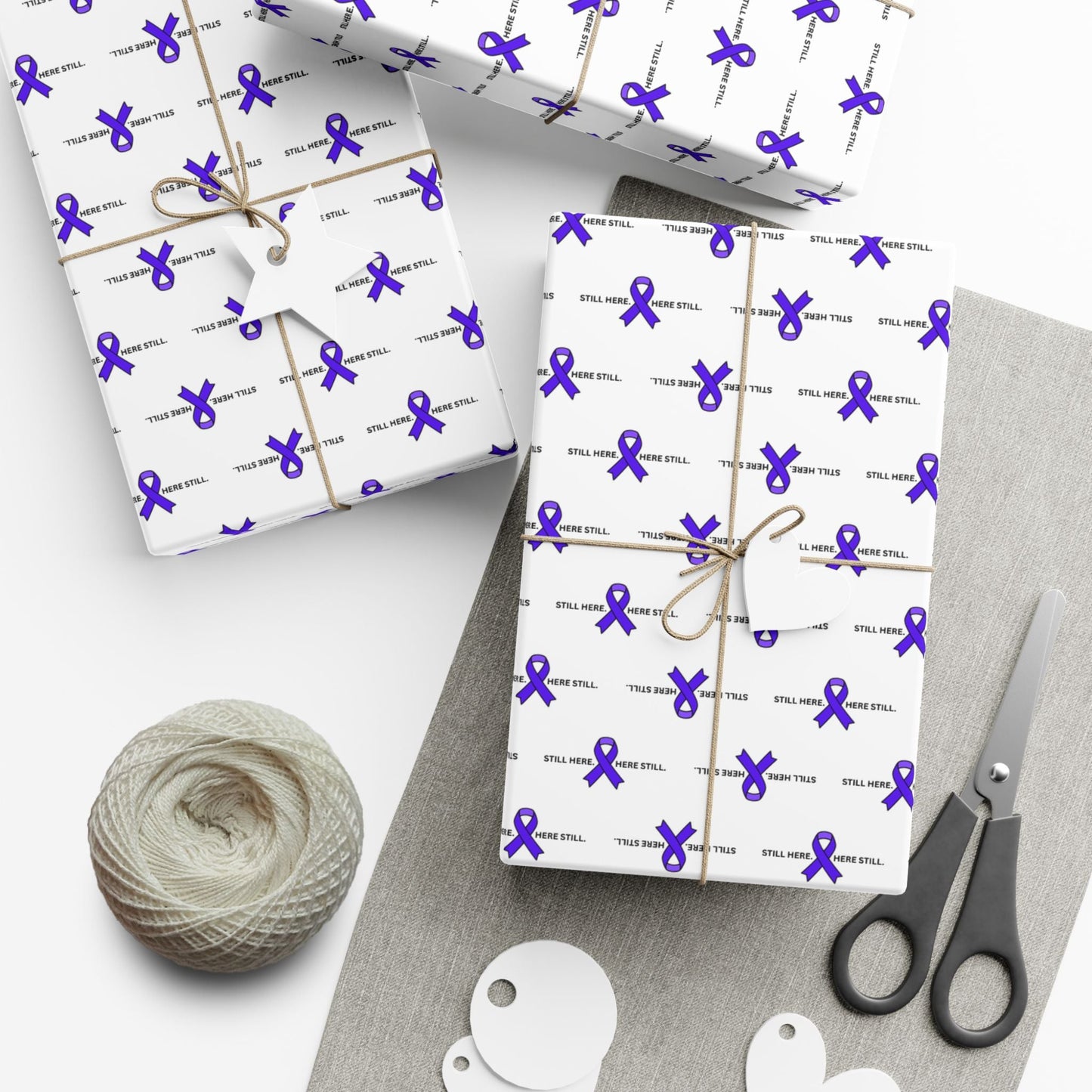 Still Here. Here Still. Gift Wrap Paper