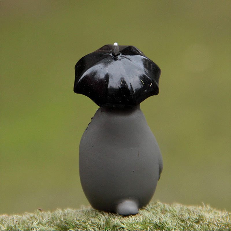 Moss micro landscape ornament, umbrella, kitten, tree stump, DIY succulent plant decoration, resin crafts ornament - Korvel