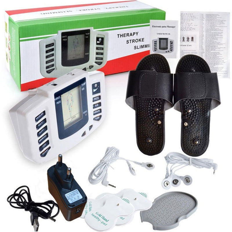 Digital Meridian Massager with Foot Therapy Shoes