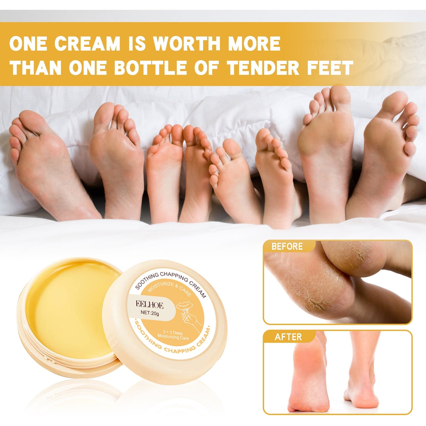 Hydrating Foot Care Cream for Soft, Smooth Feet