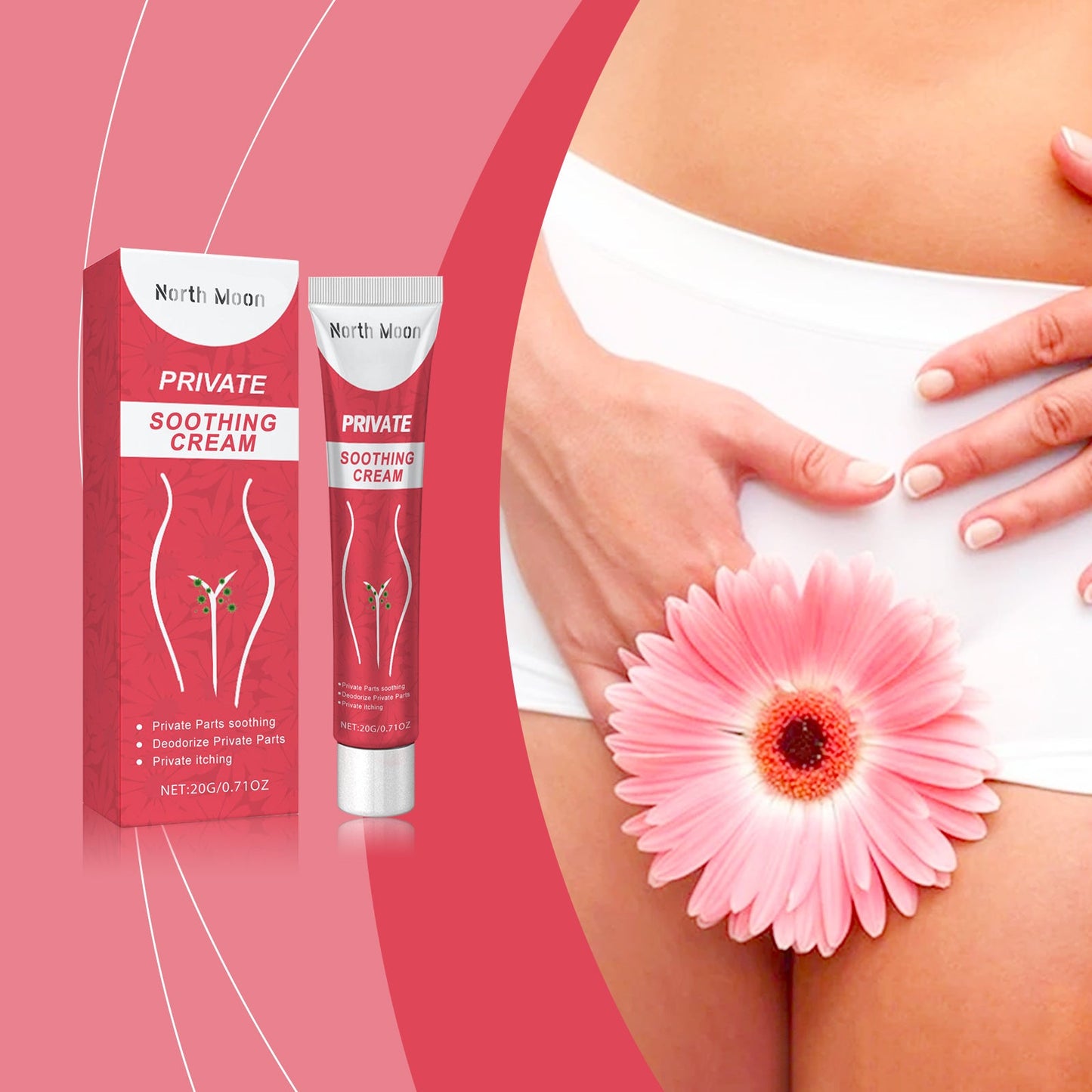 Women's Cream Gently Moisturizes And Moisturizes Body Skin With A Daily Herbal Cream - Korvel