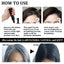 Disposable Plant Hair Stick, Hair Without Damage Repair Color Black Brown Quick White Hair Cover Stick - Korvel