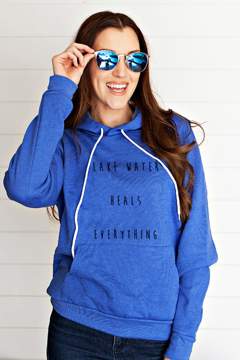 Serene Lake Water Unisex Hoodie - Korvel