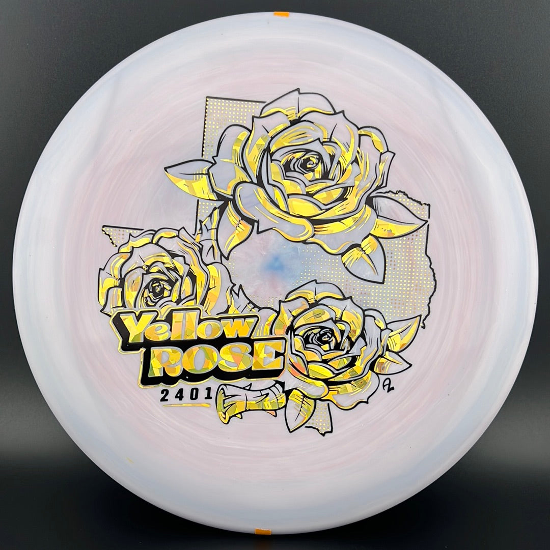Alpha Yellow Rose - Putter de Disc Golf Première Édition