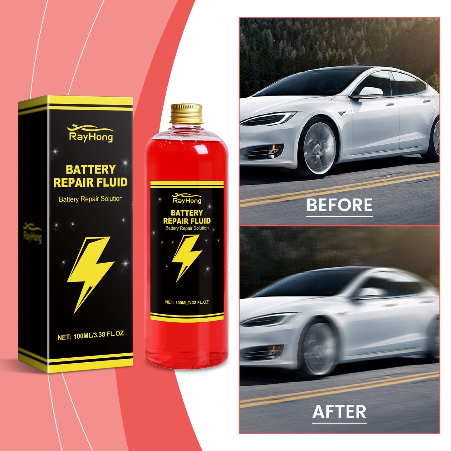 Electric Vehicle Battery Repair Solution, Clean And Improve Performance Maintenance Maintenance Battery Repair Solution - Korvel