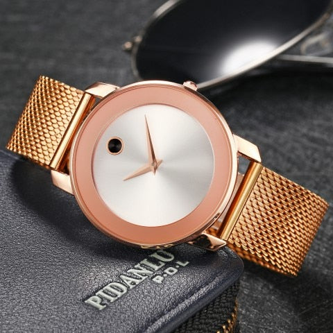 Clearance MISSFOX  2446 Unique Design Minimalist Watch Men Novel Stylish Male Watches Fashion Sports Quartz Wrist Watch For Men Women - Korvel