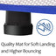 55'' Toddlers Trampoline with Safety Enclosure Net and Balls, Indoor Outdoor Mini Trampoline for Kids - Korvel