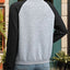 Sudadera de Manga Larga Texturizada en Contraste