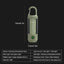 Multi functional outdoor camping light, portable strong light flashlight, rechargeable mini retro camping atmosphere light - Korvel