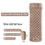 Outdoor double inflatable sleeping pad – with built-in pillow & pump, for camping, backpacking, hiking. - Korvel