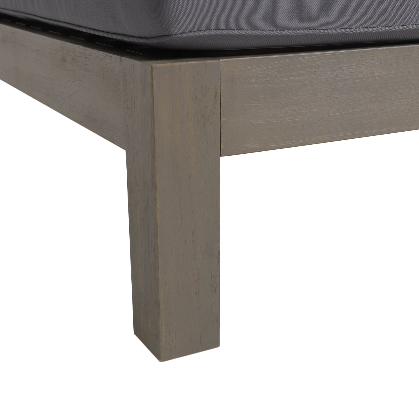 BRAVA X-BACK RIGHT CORNER BENCH, DARK GREY - Korvel