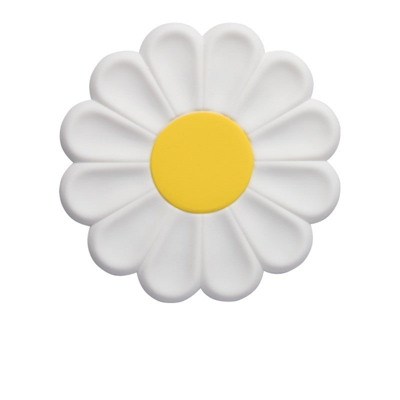 Creative Daisy Flower Household Oil and Heat Resistant Small Fresh Japanese and Korean Bowl and Plate Mats - Korvel
