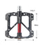 Premium Aluminum Alloy Mountain Bike Pedals