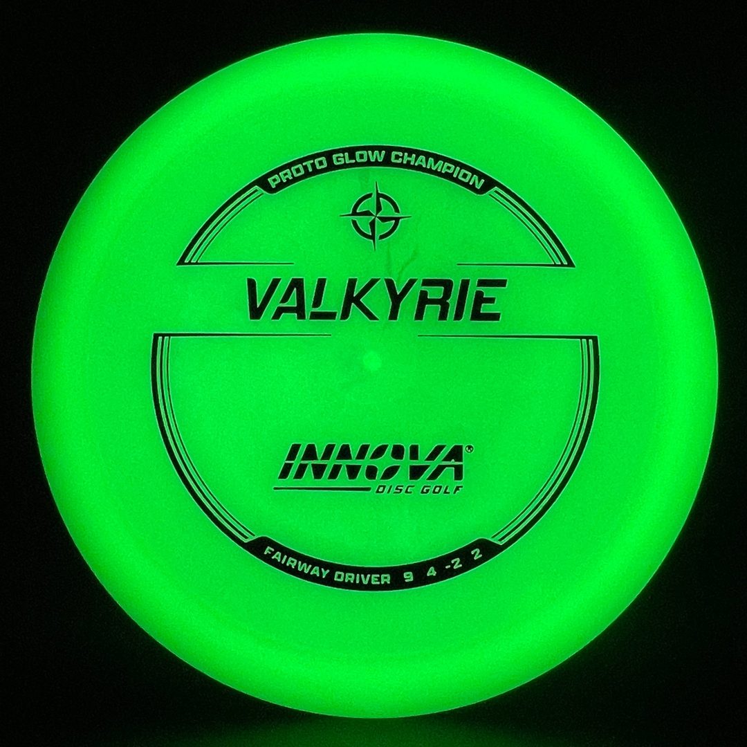 Proto Glow Champion Valkyrie Disc Golf Driver