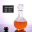 Elegant Glass Crystal Red Wine Decanter - 250ml, 500ml, 1000ml