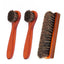 Wood Horsehair Shoe Brush Large Leather Shoe Brush Set Horsehair Shoe Brush Set - Korvel