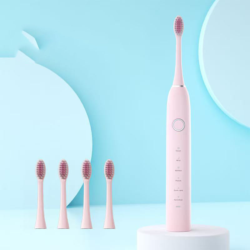 Brosse à dents électrique intelligente avec poils souples