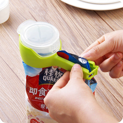 Food preservation sealing clip milk preservation clip food bag moisture-proof discharge nozzle clip milk box sealing clip - Korvel