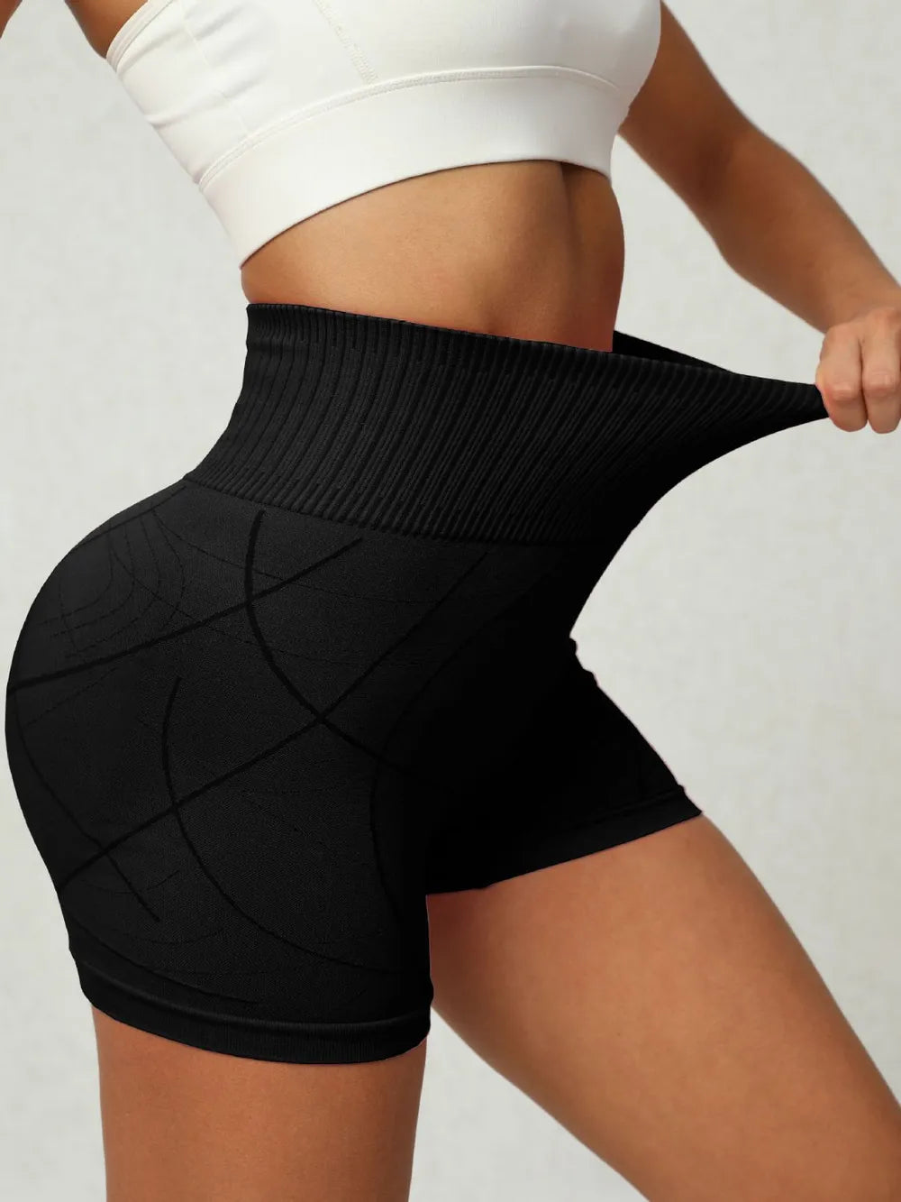 High Waist Active Shorts - Korvel