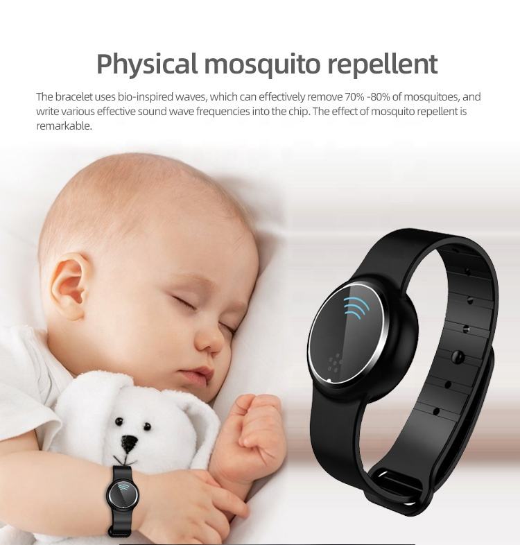 Ultrasonic Mosquito Repellent Electronic Mosquito Exterminator Outdoor Portable High-Precision Bluetooth Anti-Loss Device Mosquito Repellent - Korvel
