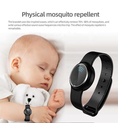 Ultrasonic Mosquito Repellent Electronic Mosquito Exterminator Outdoor Portable High-Precision Bluetooth Anti-Loss Device Mosquito Repellent - Korvel