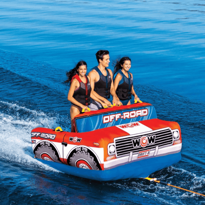 WOW Watersports Off-Road Truck 3-Person Towable Tube
