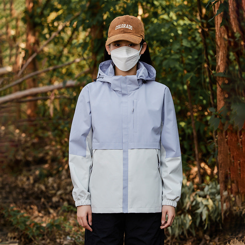 Premium Waterproof Outdoor Shell Jacket for Couples