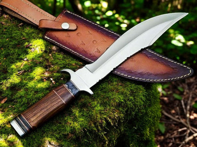 The "Warrior's Edge" - Exquisite Custom Bowie Knife - Korvel