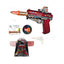 Smoking vibration language gun, boy's handgun model, eight tone gun, extendable toy gun, toy gun - Korvel