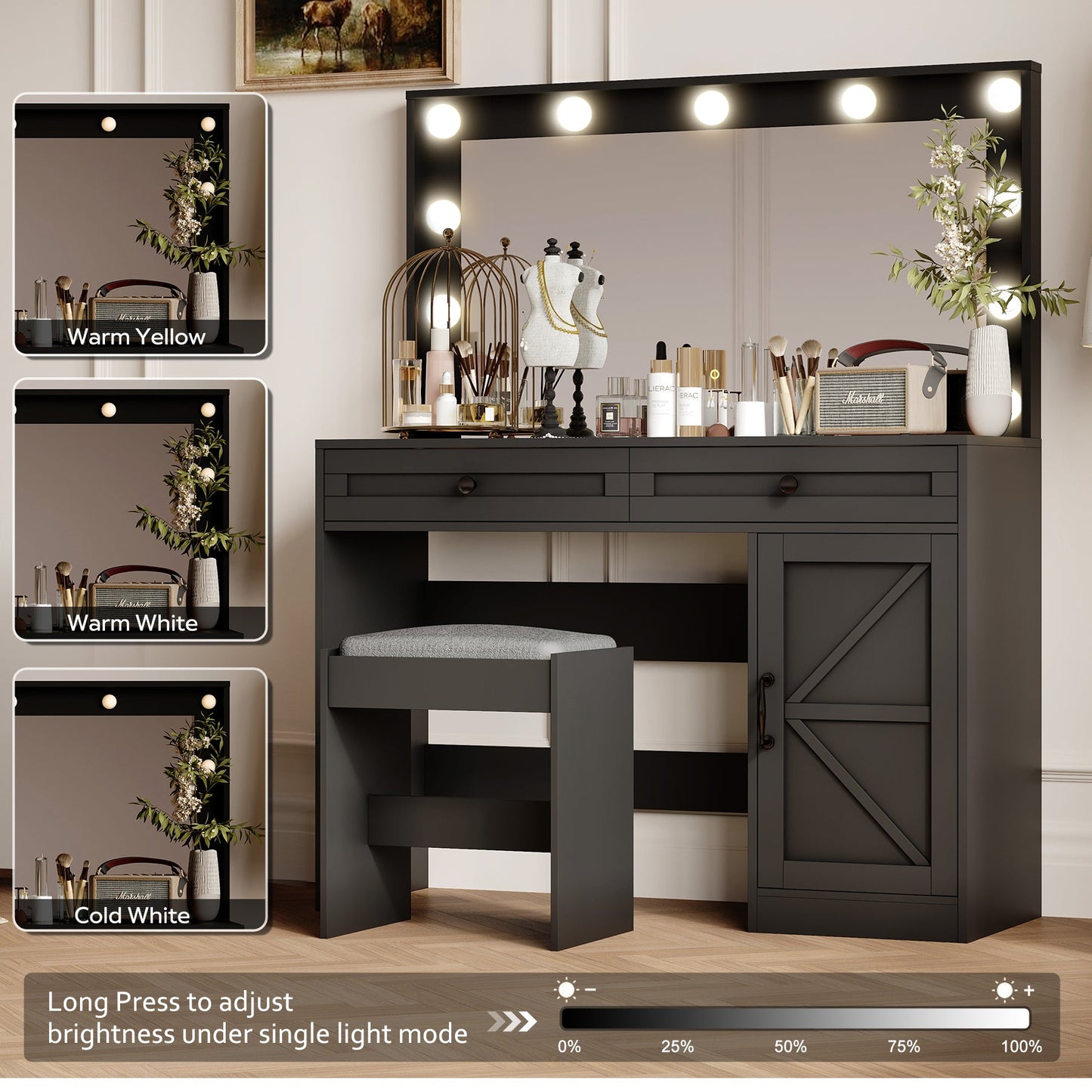 Makeup Vanity Desk - Korvel