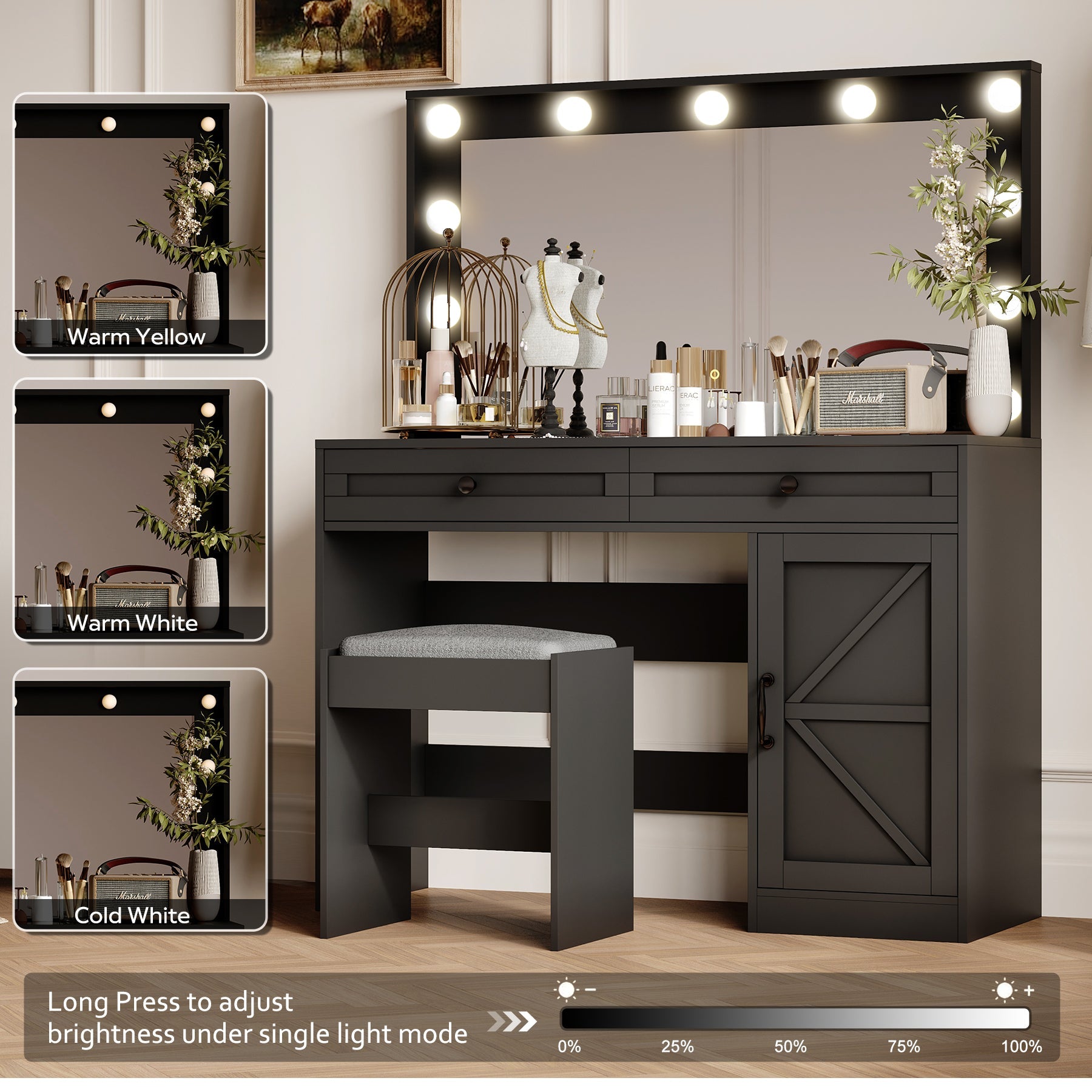 Makeup Vanity Desk - Korvel