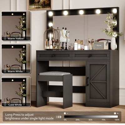 Makeup Vanity Desk - Korvel