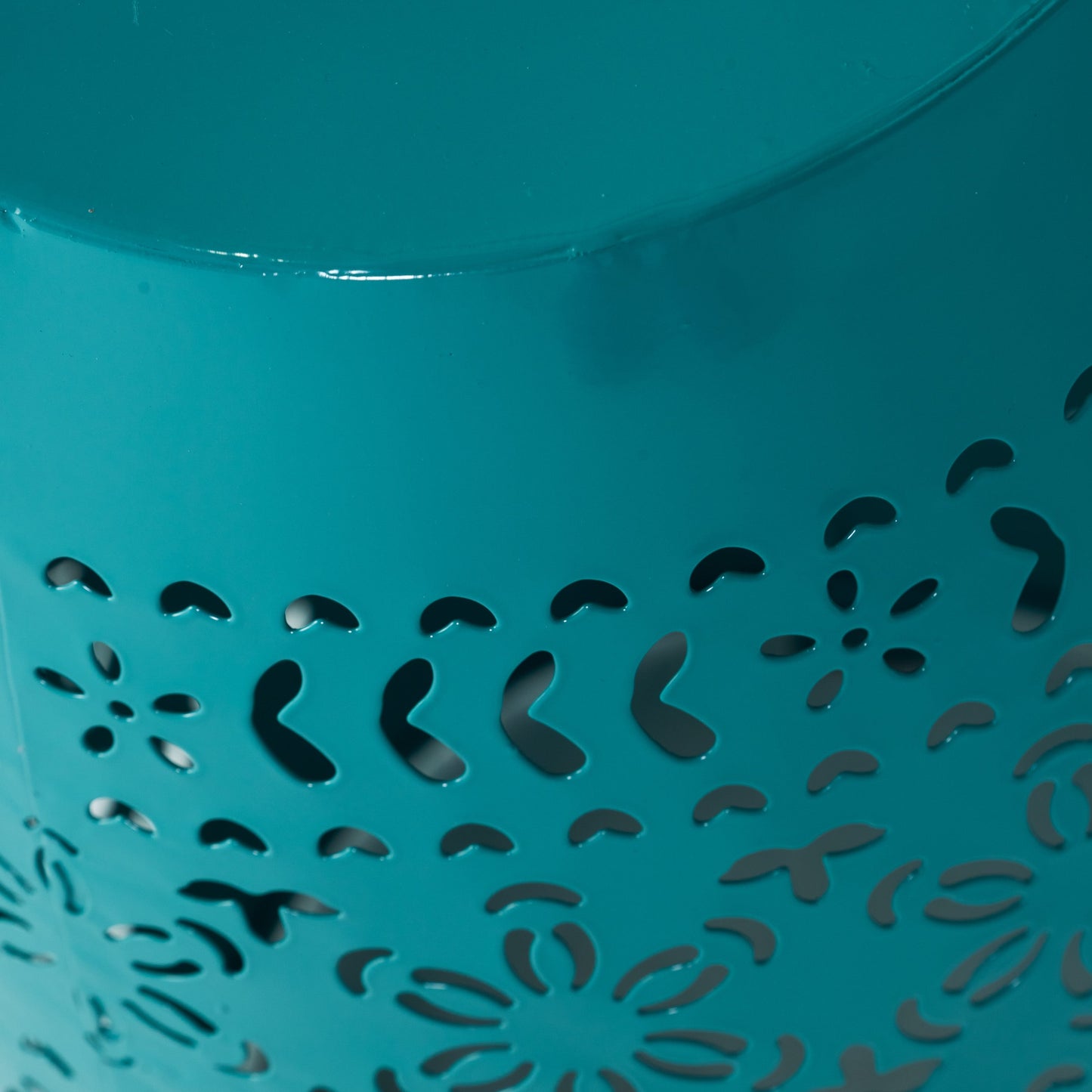 RUBY12 Side Table - Elegant Teal Accent Table