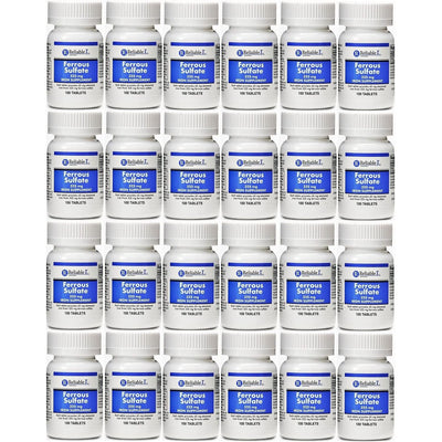 Reliable-1 Laboratories Ferrous Sulfate 325 Mg Iron Supplement - 100 Tablets