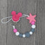 Silicone Beads Pacifier Clip for Infants and Toddlers