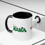 Christmas Cat Mama Accent Coffee Mug - 11oz & 15oz