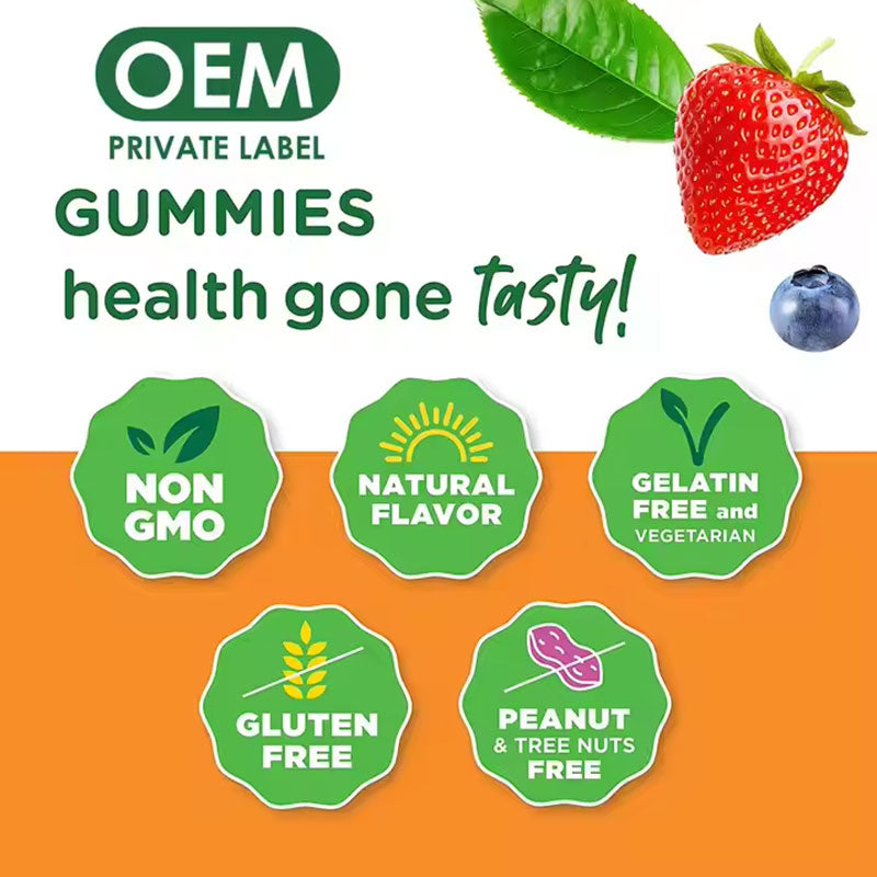 Gastrointestinal Digestive Soft Candy Fruit Flavor Nutritional Vitamin Soft Candy - Korvel