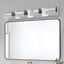 Modern 4-Light LED Vanity Lighting for Bathrooms