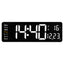 Large LED Digital Wall Clock with Remote Control