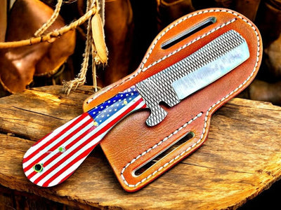 Lone Star Edge Calf Cutting Knife – Handcrafted Precision Tool - Korvel