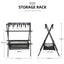 Outdoor camping folding shelf camping car drying rack drying net drying rack storage rack - Korvel