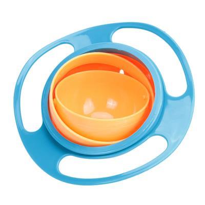 Baby Feeding Dish Cute Baby Gyro Bowl Universal 360 Rotate Spill-Proof Bowl Baby Food Feeding Boxes - Korvel