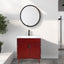 Ensemble de meuble de salle de bain élégant avec lavabo et rangement