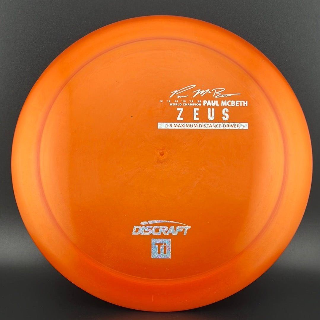 Titanium Zeus - Première édition - Disque en édition limitée de Paul McBeth