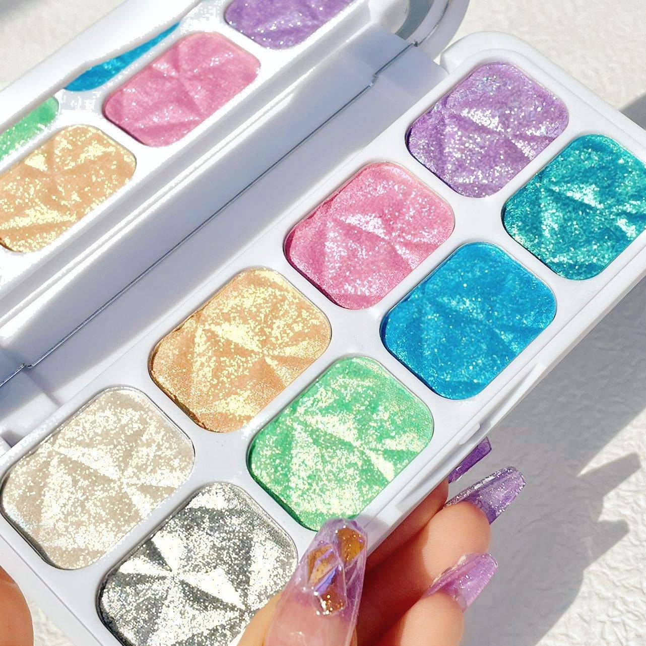 Paleta de Sombra de Ojos Macaron Chameleon de 8 Colores