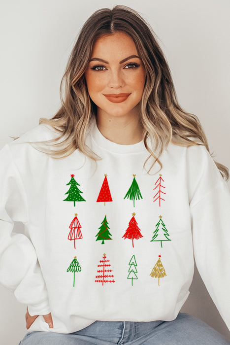 Christmas Trees 4822 Sweatshirt - Korvel
